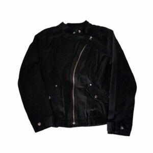 Westbound Black Zip Up Jacket sz 12 Womens